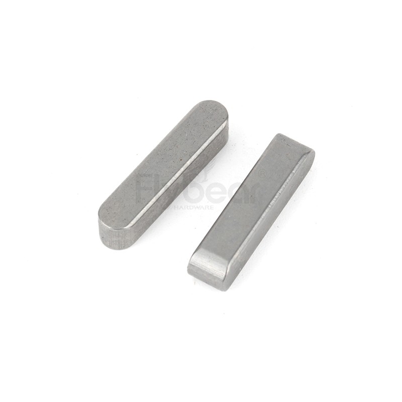 碳鋼本色普通型平鍵A型(兩頭圓)GB1096A